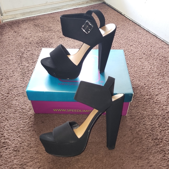 Suede Heels - Picture 3 of 7